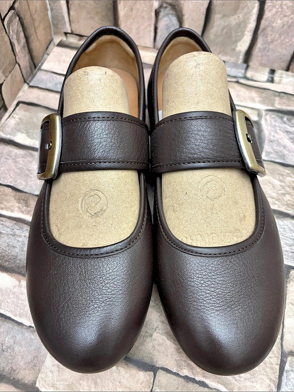 Dansko Brown Mary Jane Flats EU 38